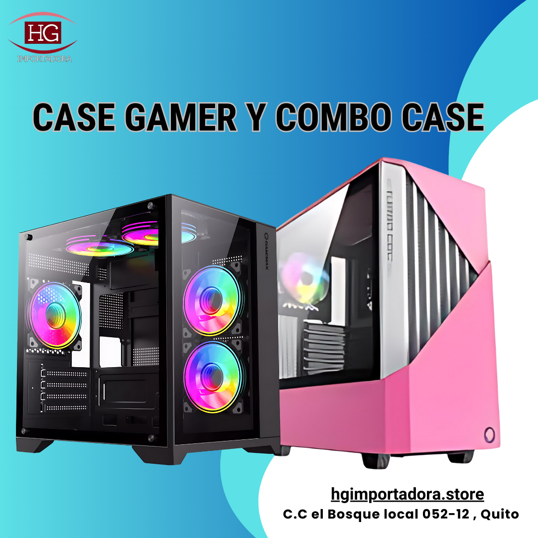 CASE GAMER Y COMBO CASE