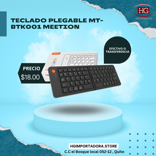 TECLADO PLEGABLE MT-BTK001 MEETION